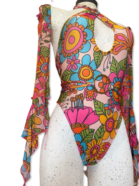 WOODSTOCK - Flora mesh sleeves