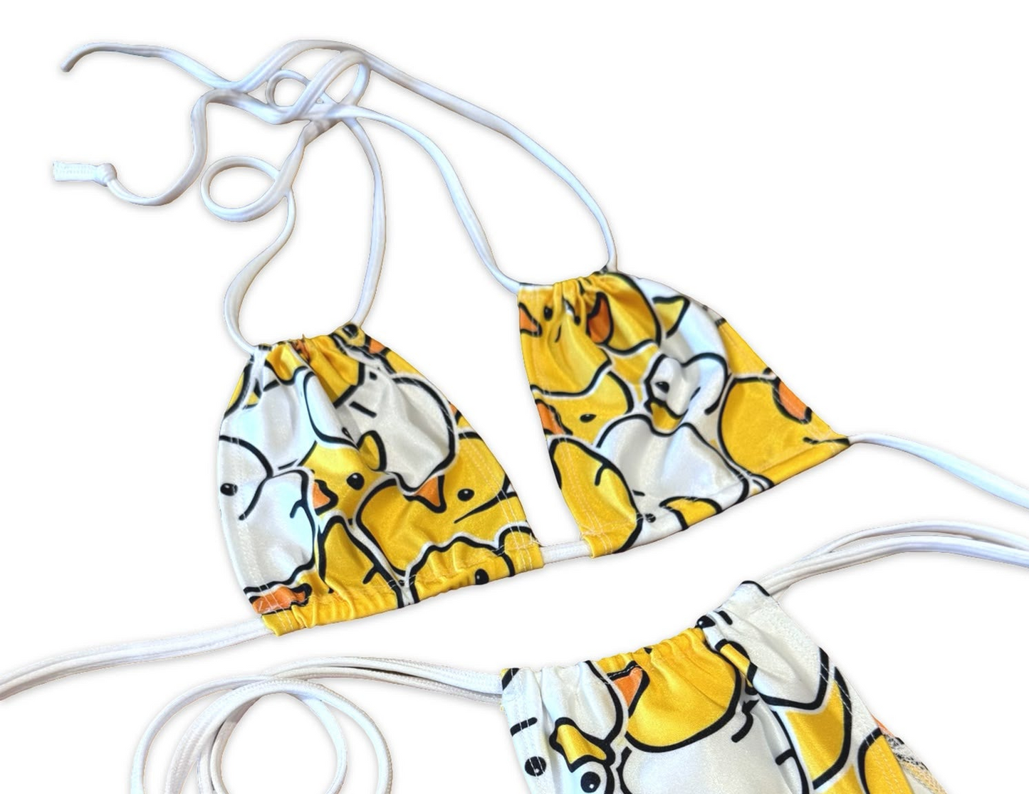 (M&R2S) Zero waste kini - Ducky multiway top (Bigger scale print)
