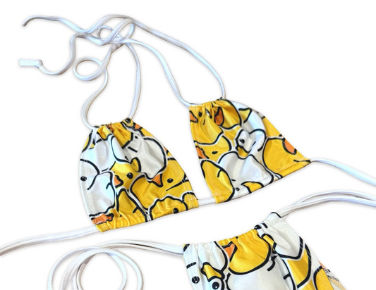 (M&R2S) Zero waste kini - Ducky multiway top (Bigger scale print)