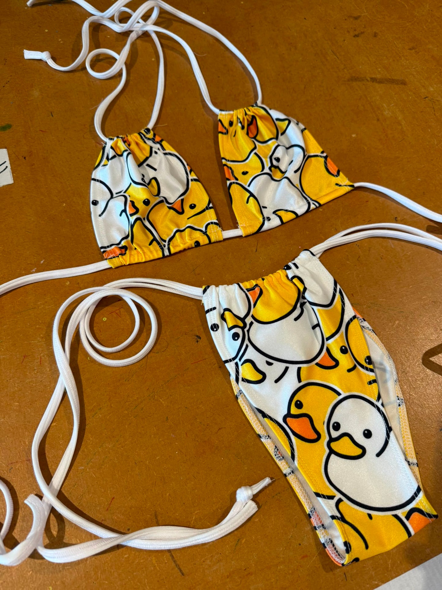 (M&R2S) Zero waste kini - Ducky (Bigger scale print)