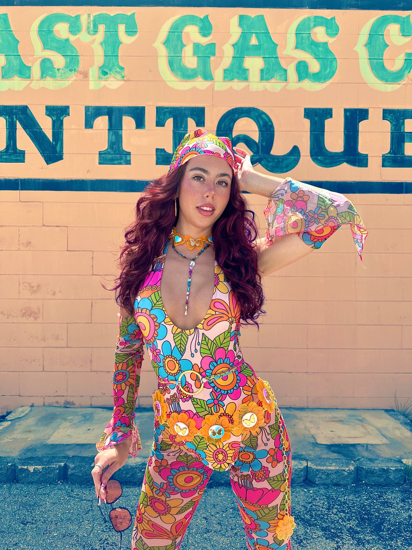 WOODSTOCK - Halter leotard