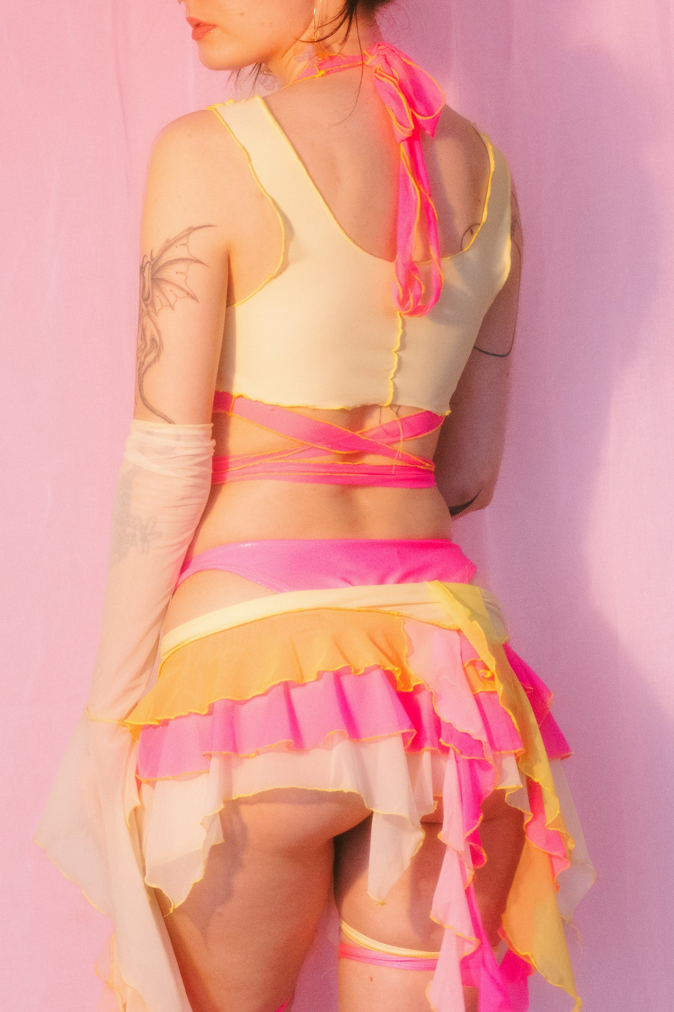 Daphne Harmonix set- Electric pink + lemon